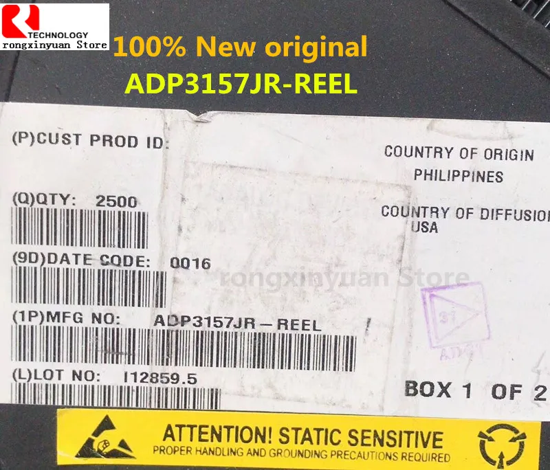 5Pcs ADP3157JR-REEL ADP3157JR SOIC-16 ADP3157 5-Bit Programmable Synchronous Controller for Pentium III Processors New original