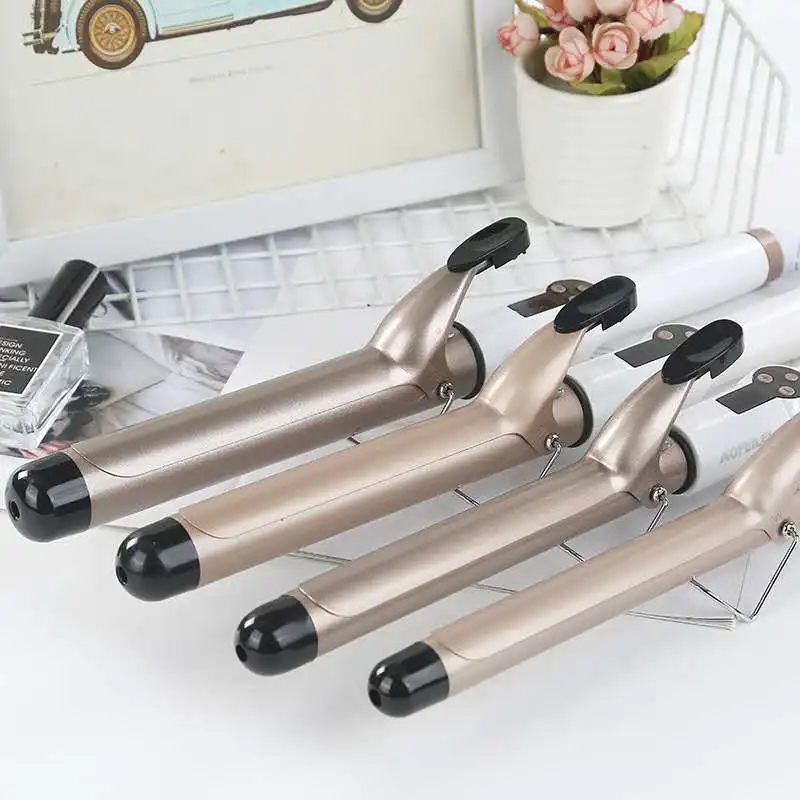 

2021 New 9mm-38mm Professional Ceramic Hair Curler Lcd Curling Iron Roller Curls Wand Waver Fashion Styling Tools