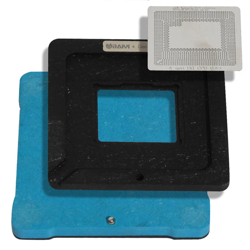 Imagem -02 - Kit de Solda Stencil para Macbook Air e Pro Ds201a Bga Reballing Stencil Luminária Modelo Tin Macbook A1534 A2159 ic Chip Plantio