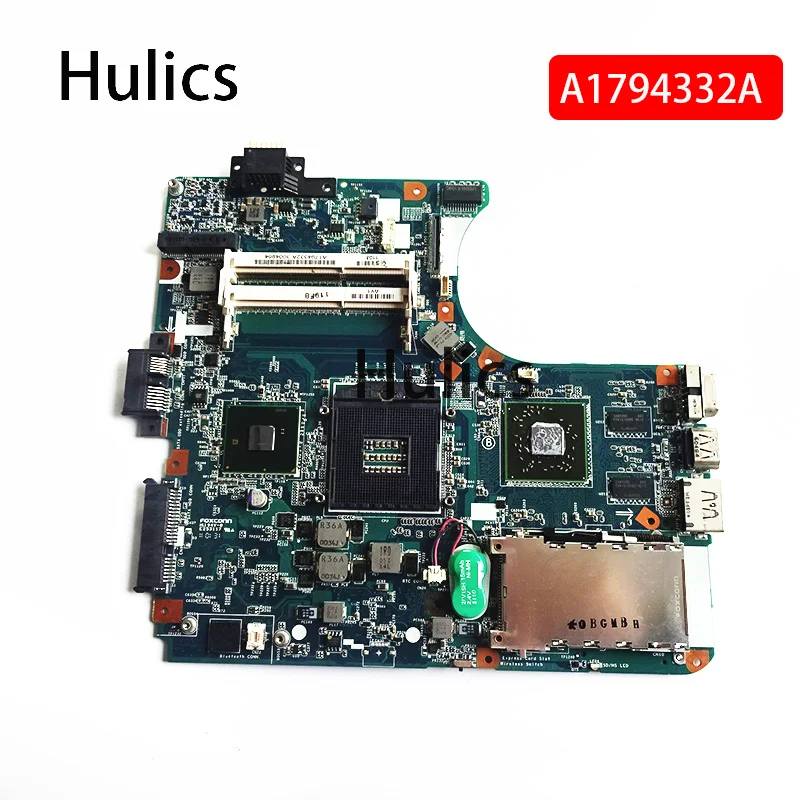 

Hulics Used A1794332A For SONY Vaio VPCEB VPC-EB Laptop Motherboard HM55 DDR3 MBX-224 M961 1P-0106J01-8011 Main Board