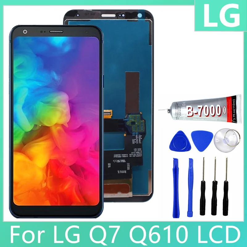 

For LG Q7 / Q610 Q610MA Q610TA Q610YB CV5A Q610EA MT6750S Q610NM Q610EQ Q610M LCD Display Touch Screen Digitizer Assembly