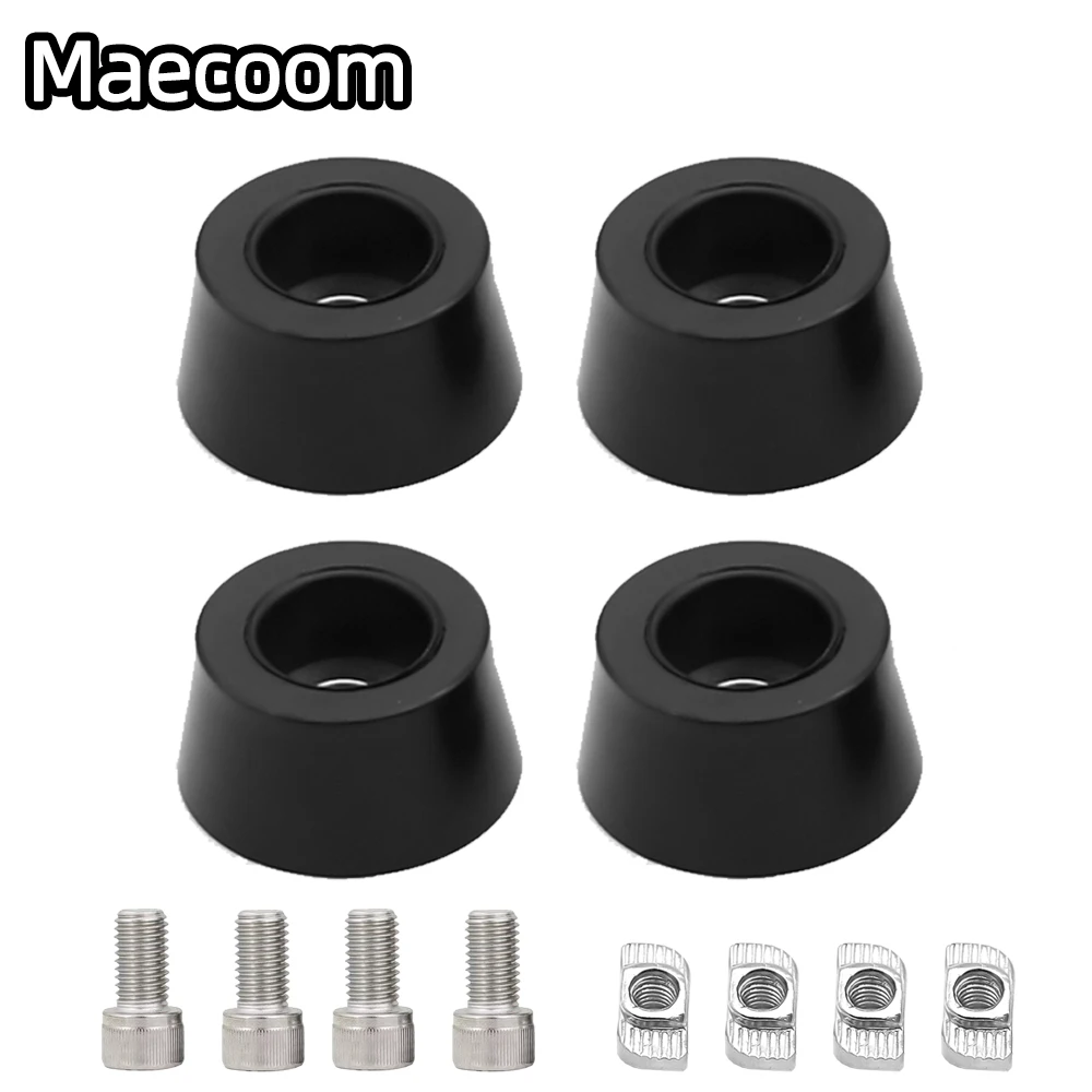 4/8Sets Antivibration Feet For i3 MK3 Printer Kit Anti-vibration Rubber Landing Mat Feet For 2020 Profile 3D Printer Parts