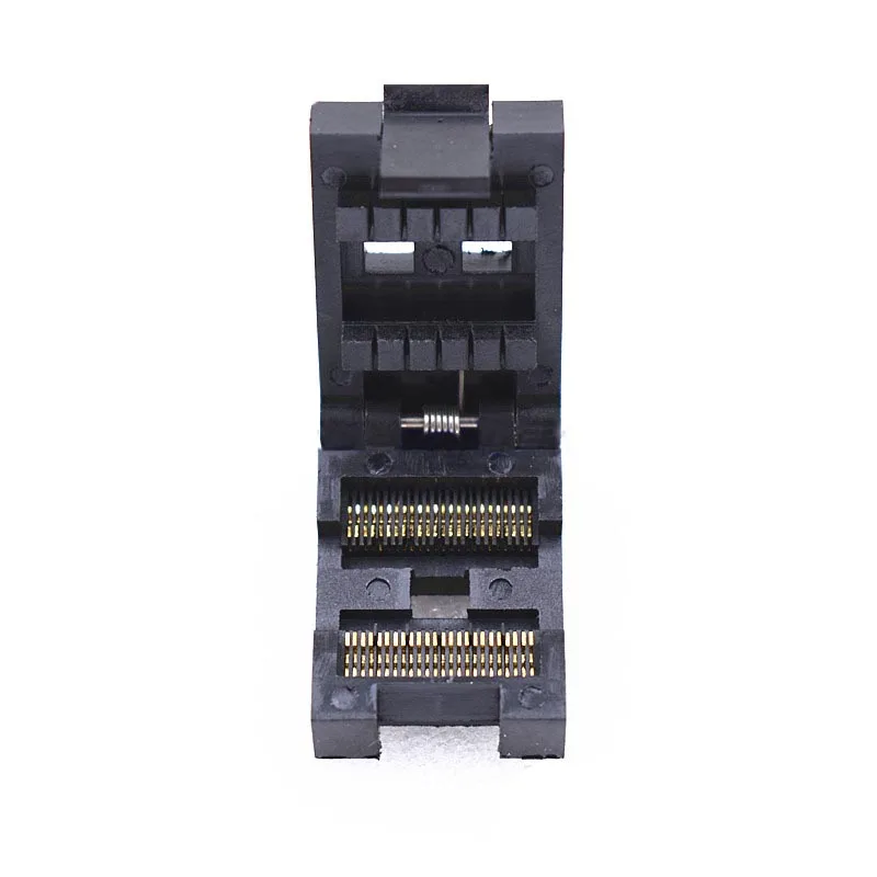 SSOP48 burn in socket pitch0.635mm IC body size 7.59mm Clamshell test adapter SSOP48 IC test socket test fixture