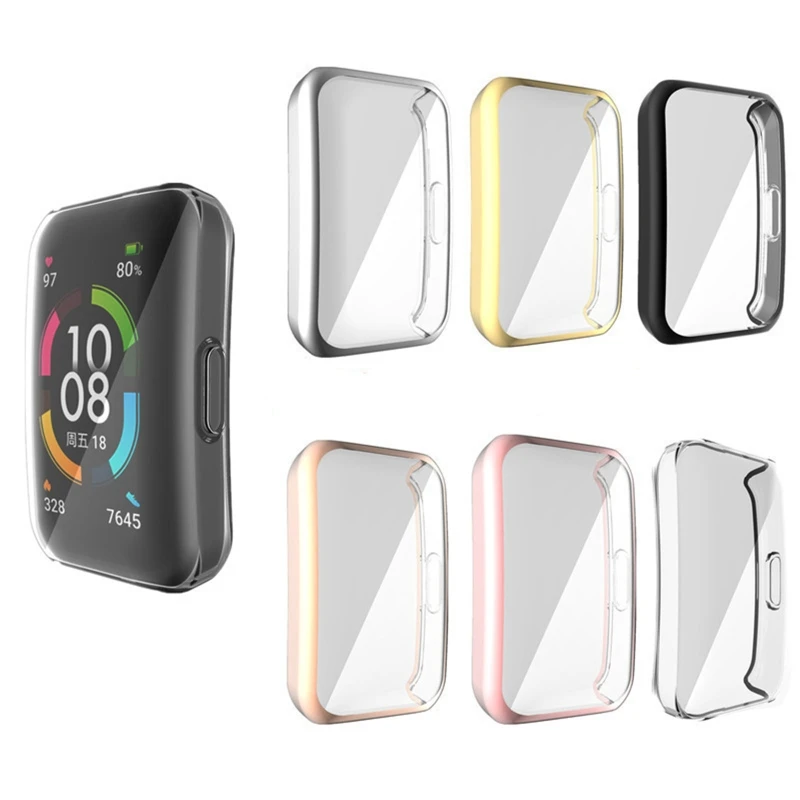 Full Smartwatch Soft Protective Film full Cover Protection For -Huawei Band 6 Watch Screen Protector Case M5TB