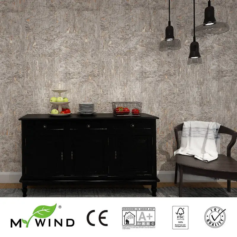 Imagem -04 - Mywind 0.91*5.5m Rolo Coppery Luxo 100 Material Design Casa Decoração Papel de Parede Papel Cortiça