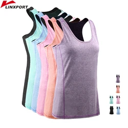 Female Sport Tops Sleeveless Yoga Shirt Exercise Workout T-Shirts Women Running Singlets Sexy Gym Clothing Jogging Tights Blouse