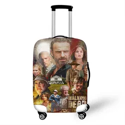 18-32 Inch The Walking Dead Elastic Thicken Luggage Suitcase Protective Cover Protect Dust Bag Case Cartoon Travel Cover