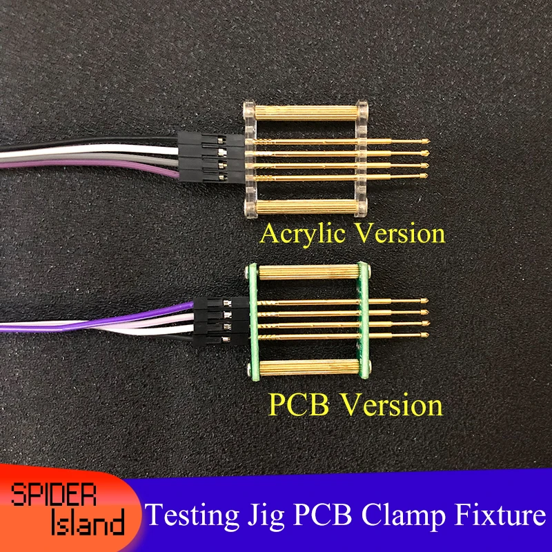 

PCB Probe 2.0mm / 2.54mm Simulation Programming Download Burn Tool Hand Pressure Type PCB Test Fixture Tooling JTAG DIY Kit