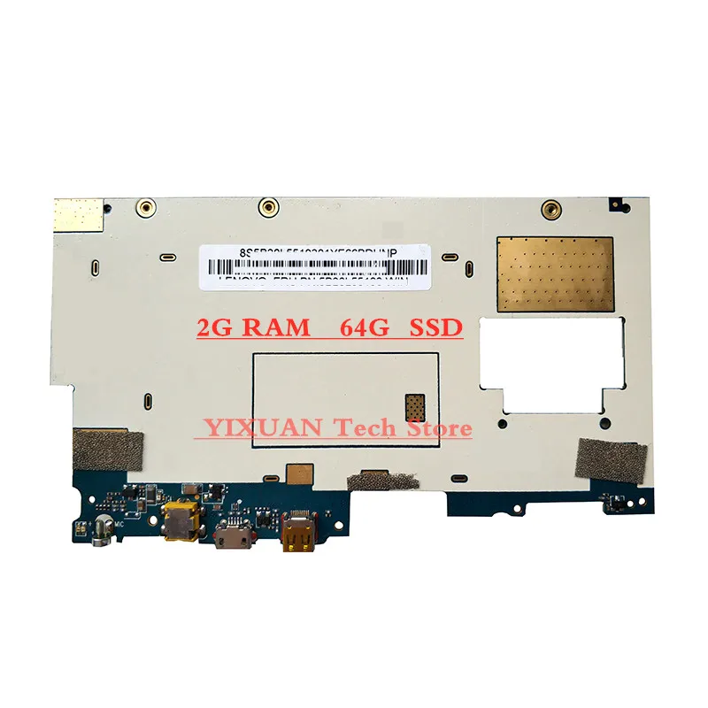 Miix 310-10ICR Tablet motherboard Mainboard For ideapad YF80SG CPU:Z8350 SSD:64G RAM:4GB FRU 5B20L55197 M1029CWP 100% test OK