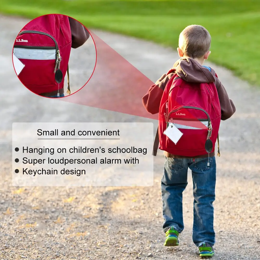 Self Defense Alarm 120dB Alert Personal Security Protective Scream Loud Keychain Emergency tool