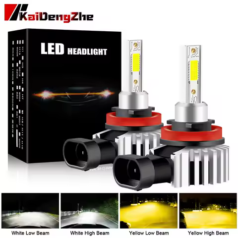 H1 H3 H7 H11 hb3 led HEADLIGHT BULB H8 FOG LIGHT 12000LM 6000K 9012 hir2 bulbs led 9005 9006 hb4 Auto Headlamps H4 High Low Beam
