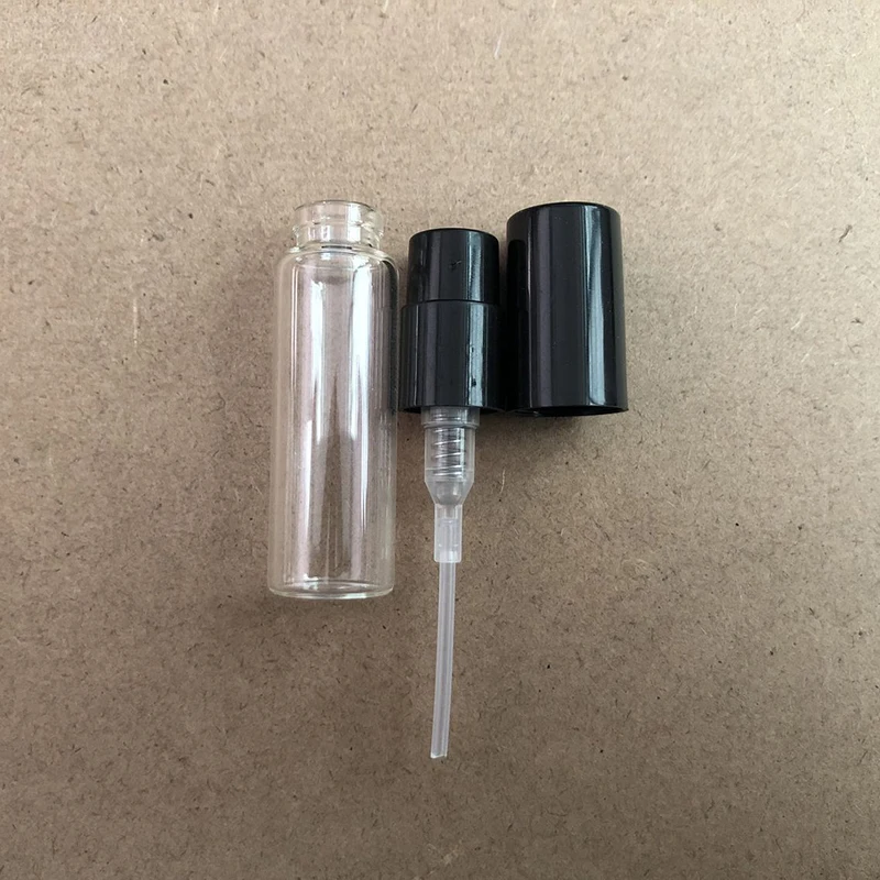 

2ml 3ml 5ml glass mist sprayer bottle empty small perfume sample bottle Test Vials for Travel