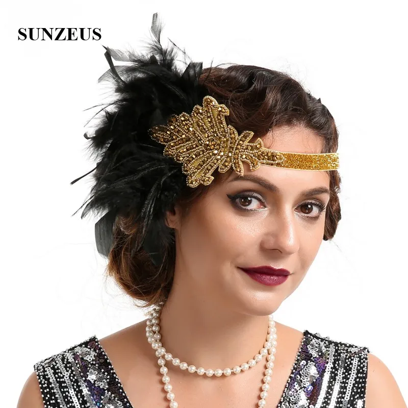 Vrouwen Christams Hoofddeksels Dazzling Kralen Shiny Bruiloft Haar Accessoires 2020 Nieuw Hoofdband Night Party Hoofd Stuk BQ017