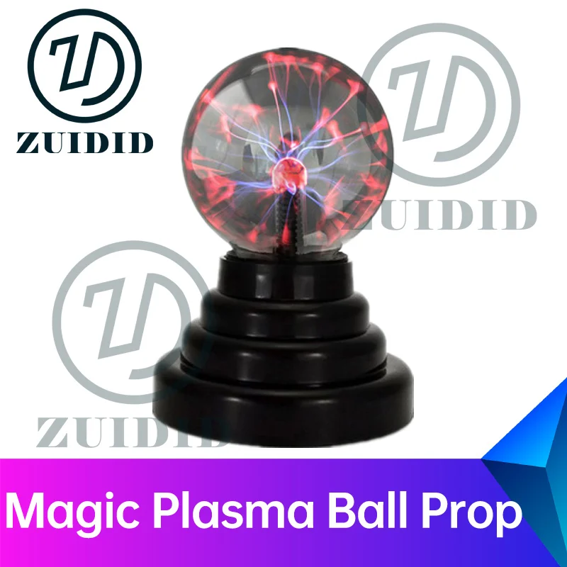 ZUIDID escape room Magic Plasma Ball Prop cover the entire palm on the magic plasma ball to unlock real life escape game