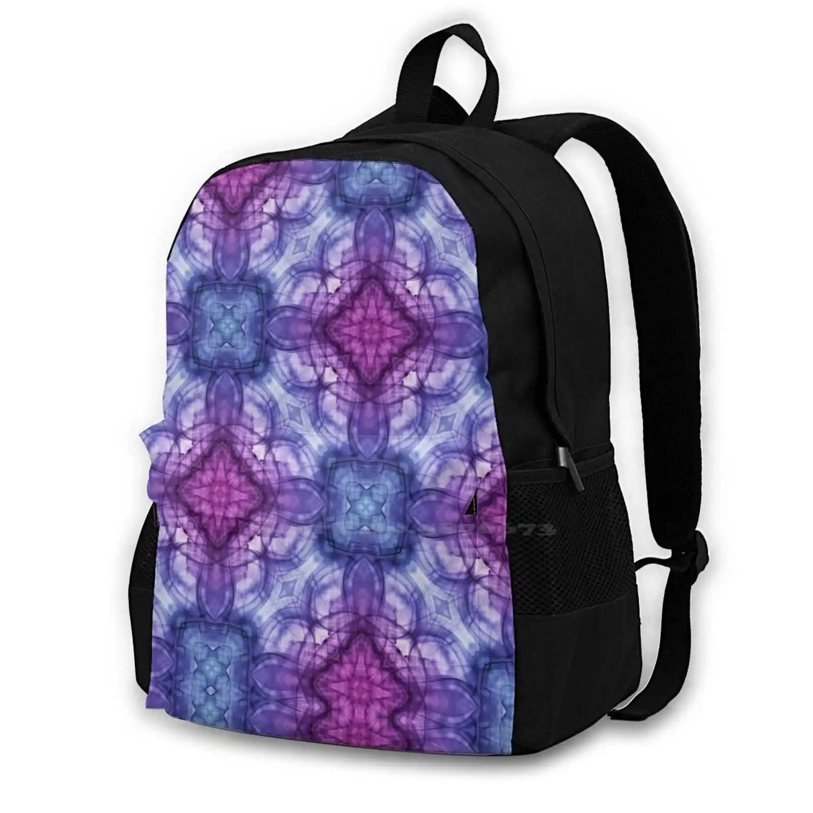 Color Creative Design Colour Seamless Colorful Repeat Pattern Fashion Pattern Design Travel Laptop School Backpack Bag Creative