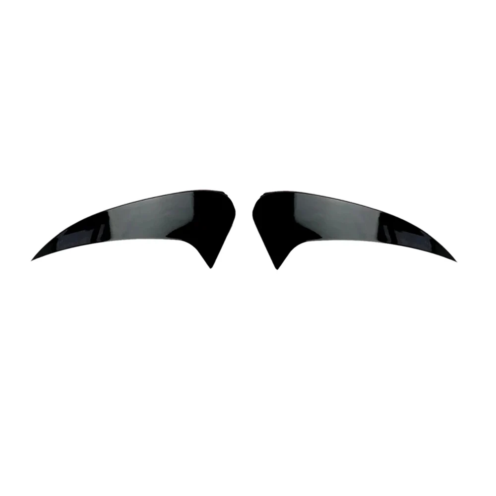 Car Black Rear Bumper Splitters Fins Frame Trim For Mercedes Benz CLS Class C257 CLS350 CLS450 2018-2020 Car Stlying