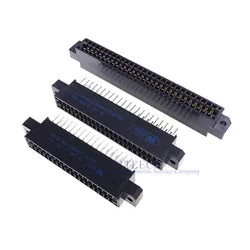 5pcs Connettore di Bordo Slot 3.175 millimetri Passo 30 36 40 44 56 60 72 80 86 100 Spille PCB oro Bordo Dito Presa Attraverso Fori della Flangia