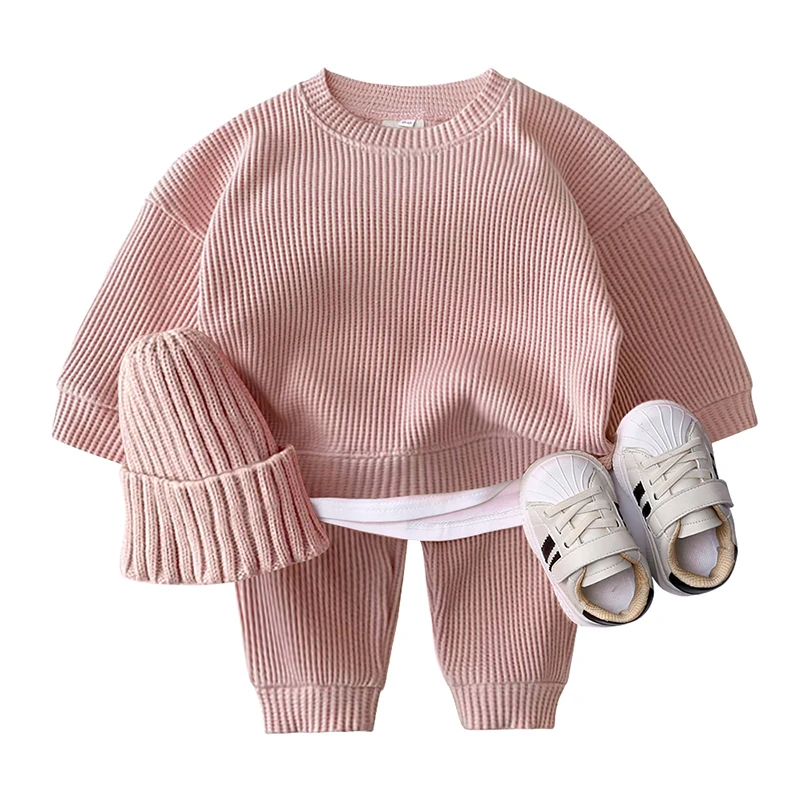 2026 kinder Kleidung Baby Mädchen Junge Outwear Sets Kinder Outfits Sport Sweatshirt Kleinkind 2 Stücke Koreanische Loungewear Pullover Anzüge – Detail 6