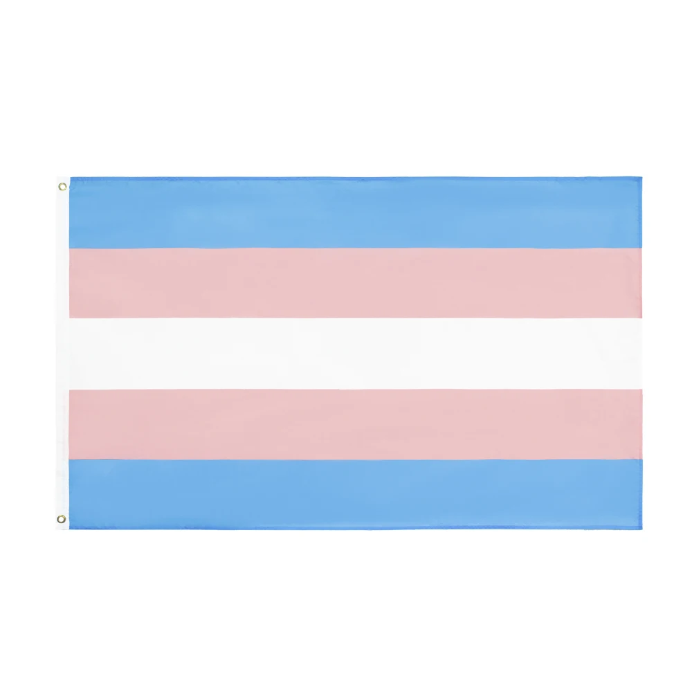 3Jflag 3x5Fts 90X150cm LGBT Trans Transgender Pride Flag