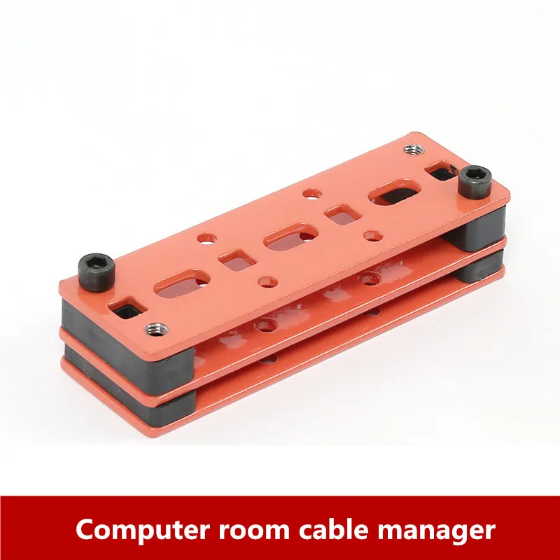 Power cable fixing device Category 5 / Six network cable fixing device Cable management device Grid bridge cable tray universal