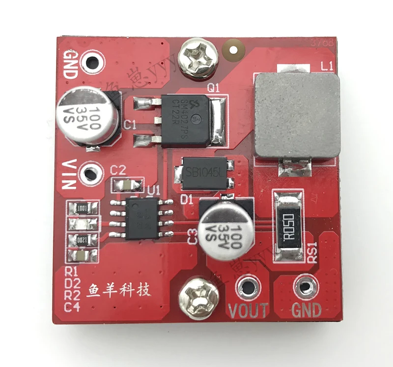 CN3768 Modulo di Ricarica Piombo-Acido Della Batteria Modulo di Ricarica Tre-Fase di Ricarica 12V Dc 200MA
