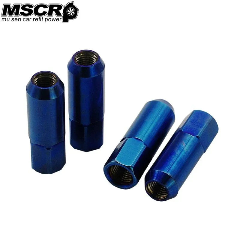 

New Type Racing Full titanium Lug Nuts L:60mm 1 set = 20 pcs