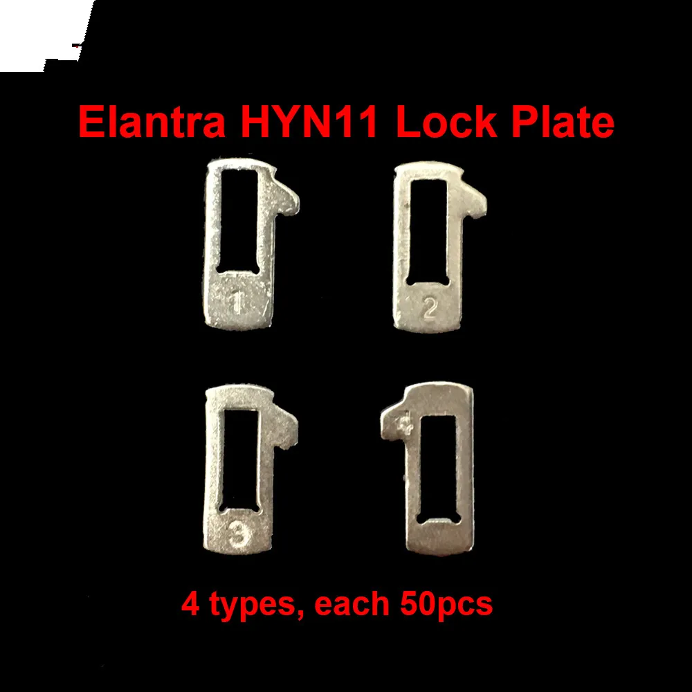 QSUPOKEY New 200pcs/lot Car Lock Reed HYN11 Locking Plate For Hyundai Elantra NO 1.2.3.4 Each 50PCS For Hyundai Lock Repair Kits