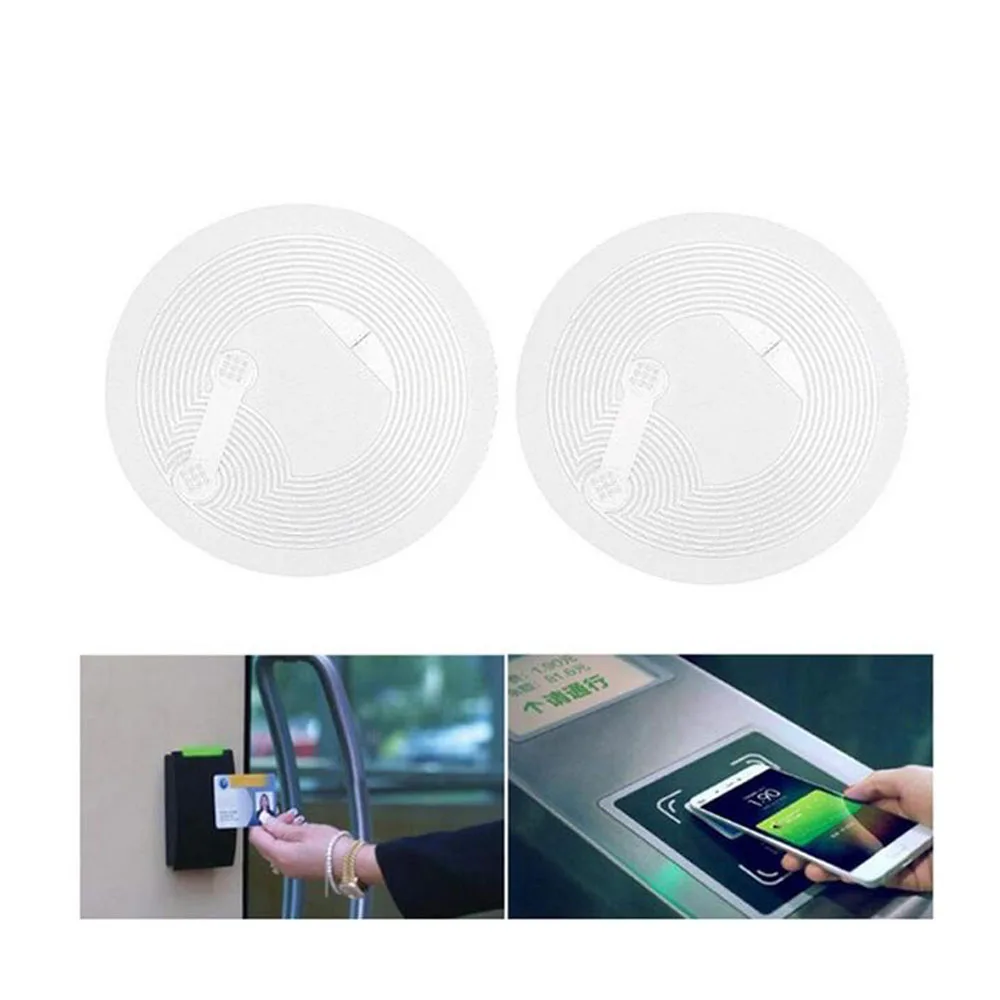 10pcs 13.56MHz Ntag 213 Universal Label NFC Ntag213 TAG Sticker RFID Key Token Patrol NXP M1 S50 1K Ultralight Tags