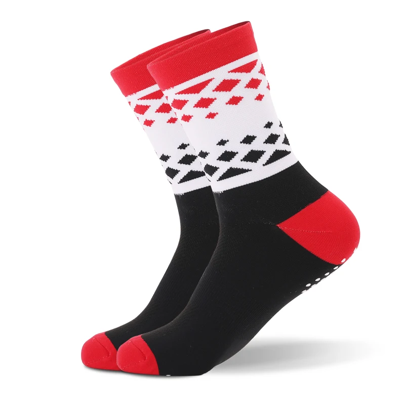 Professional Women Men Cycling Sock  Breathable Road Bicycle Socks Outdoor Sports Shock-Absorbing Non-Slip Racing Socks