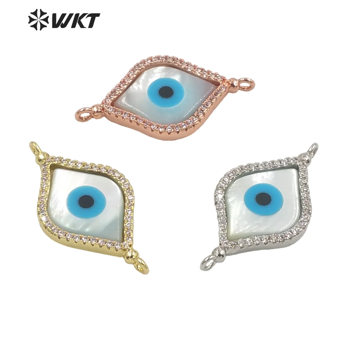 

WT-MP225 Лидер продаж кулон с каплями воды женские ювелирные изделия кубический циркон кулон белый корпус леди DIY индивидуальные аксессуары