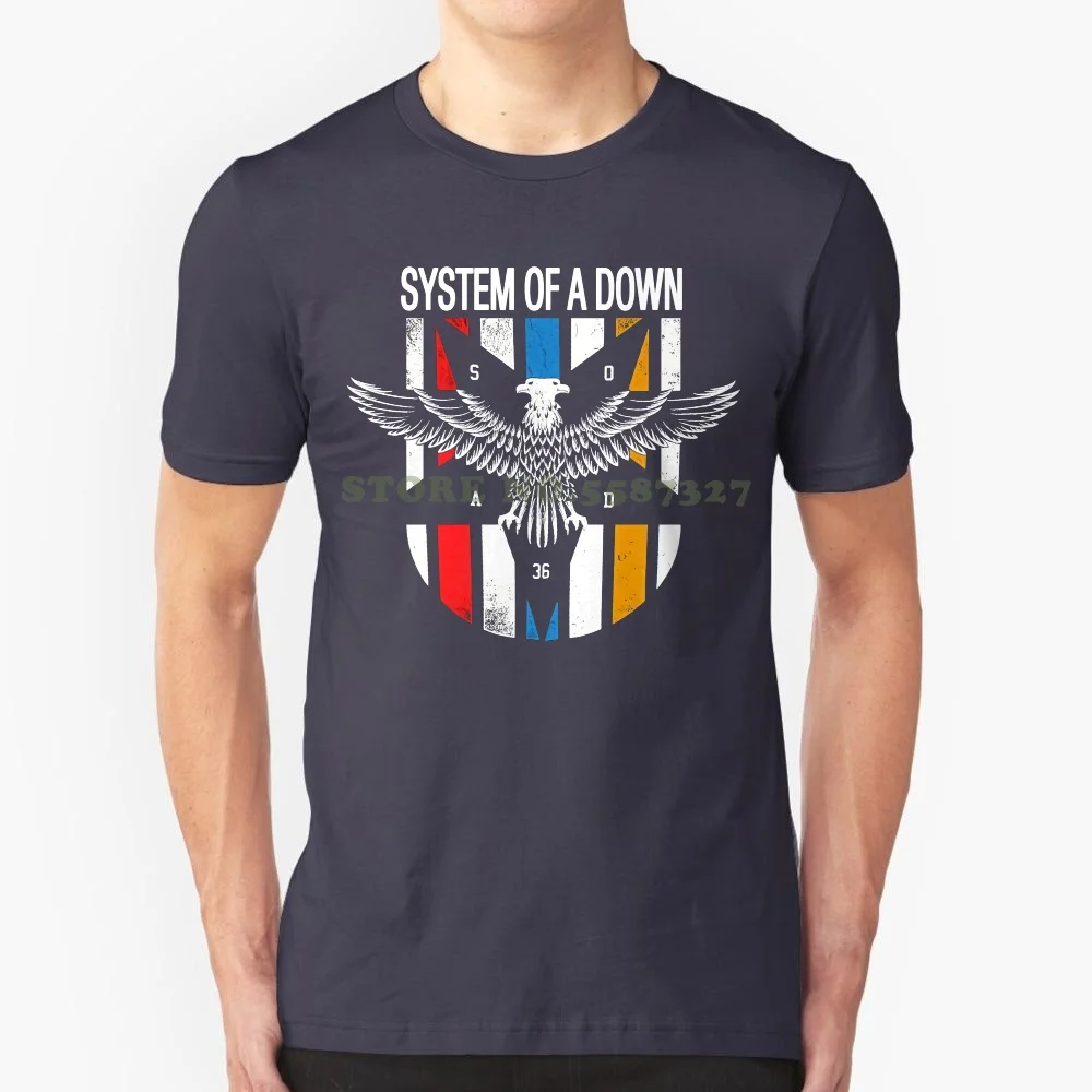 System Of A Down Serj Tankian Daron Malakian Officiel T Shirt Hommes Unisexe Mens Anime Tshirt 100% Cotton