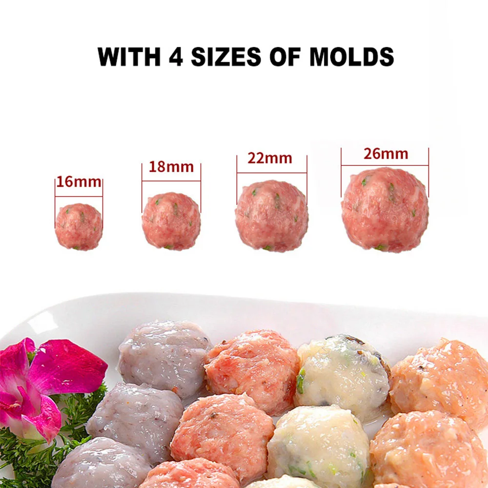 الرأسي التلقائي كرات اللحم تشكيل آلة كرات اللحم البقري الفولاذ المقاوم للصدأ كرات اللحم تشكيل آلة معدات المطبخ