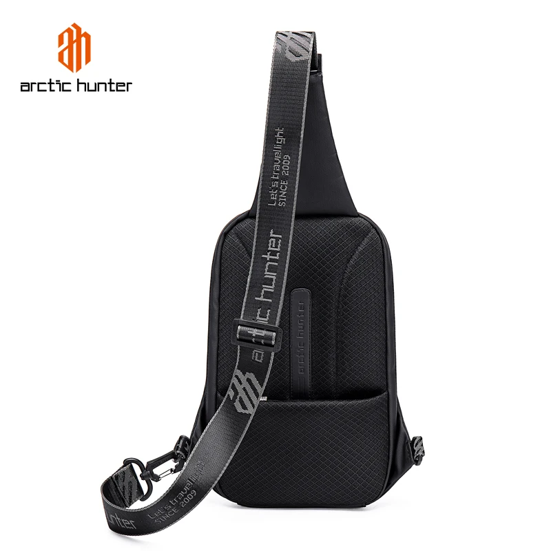 ARCTIC HUNTER New Fashion men\'s luxurious chest bag Comfortable and breathable male messenger bag Crossbody Shoulder Bags