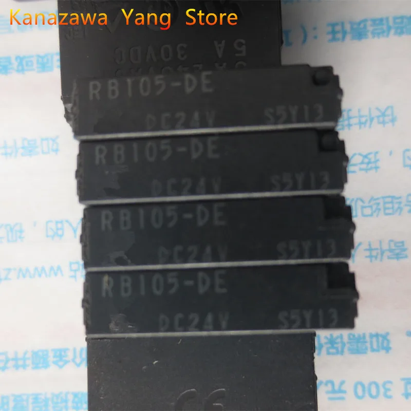 5 Pcs 10 Pcs Miniatuur Relais RB105-DE RB104-DE 5A 24VDC 4-Pin Een Set Normaal Open