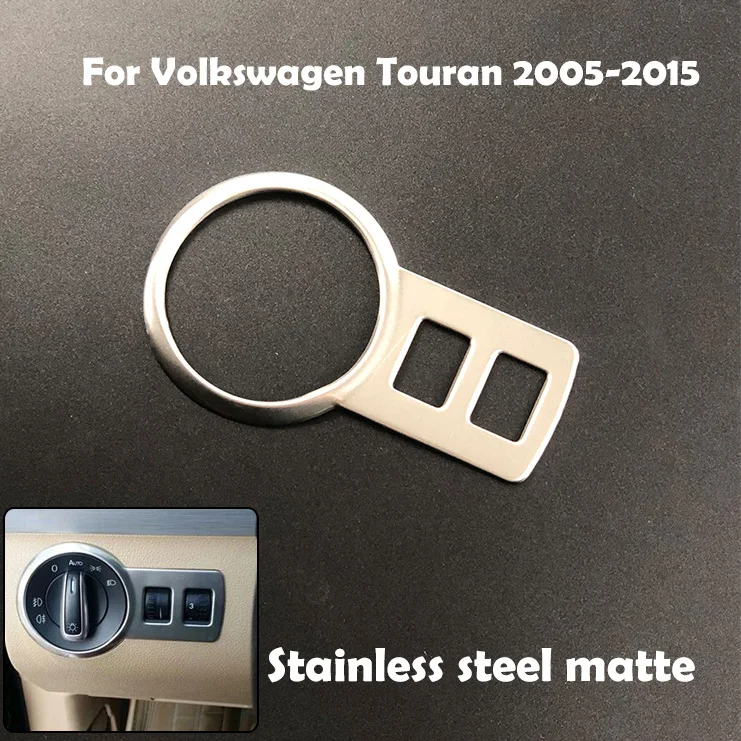 Fit For Volkswagen Touran 2005-2015 Car Styling Gear Panel Water Cup Holder Air Vent Window Lift Trim Decoration Frame Sticker