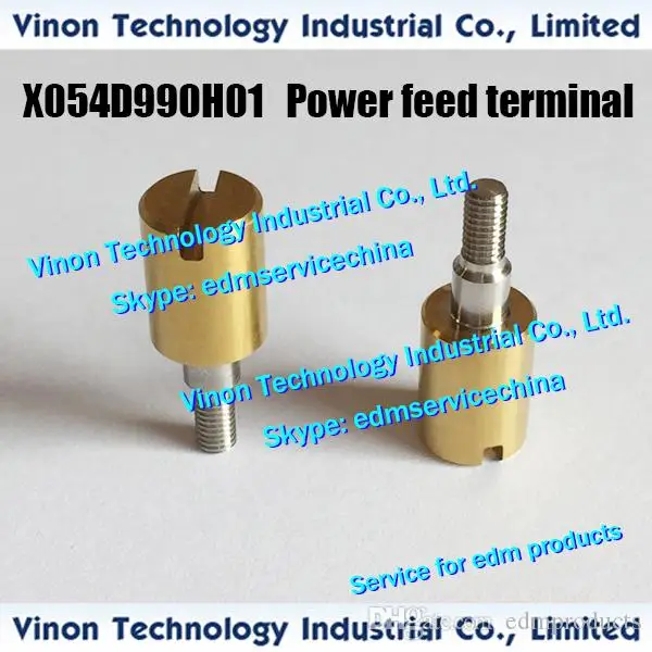 X054D990H01 Power feed terminal for anealing Auto-threading cut M010 DA781A, DA78100, X054-D990-H01 Power Feeder for Mitsubishi