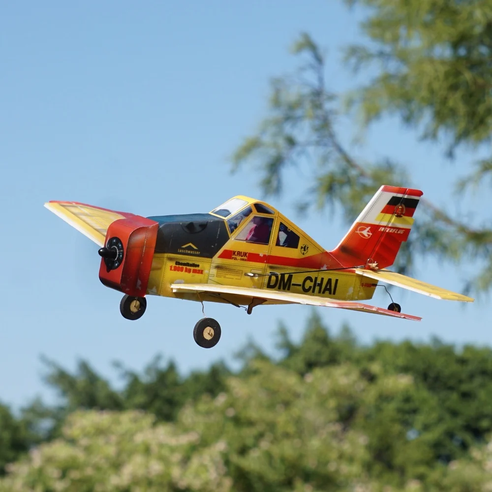 MinimumRC PZL-106 Agricultural Aircraft 4 channels 320mm Ultra-mini Remote Control Plane Toy Boys