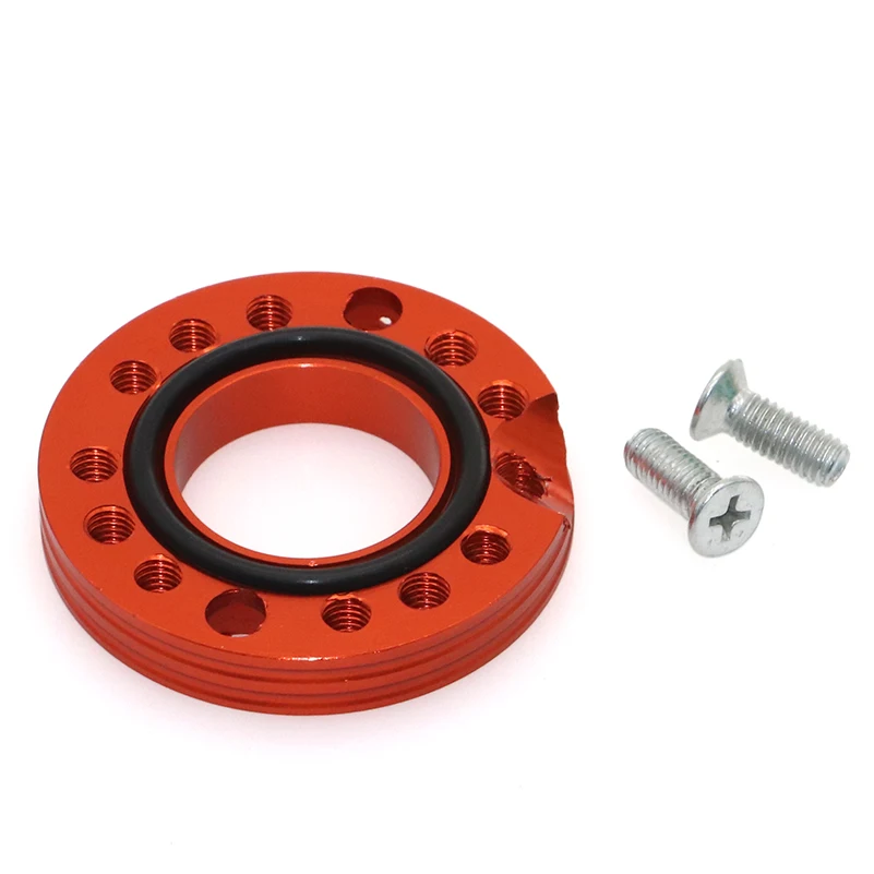 28mm colorful CNC Carb Adjuster Carburetor Inlet Manifold Spinner Plate Adaptor For Pit Dirt Bikes Buggy