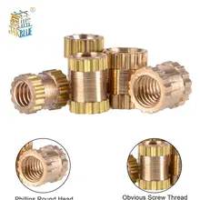 Injection Copper Nuts M2 M2.5 M3 200-500 pcs #4