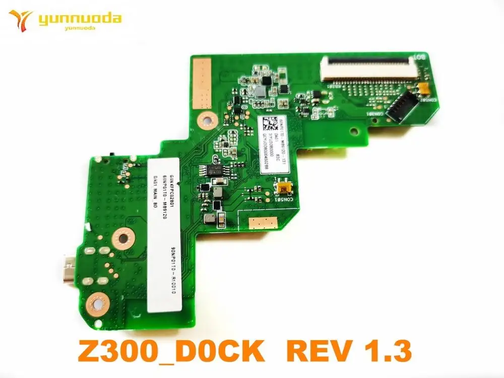 Original for ASUS Z300  Power Tail plug interface small board switch board Z300 D0CK  REV 1.3   tested good free shipping
