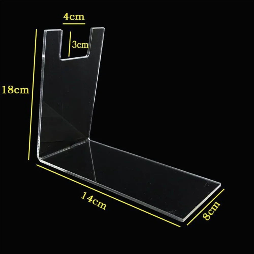 Clear Rode Wijn Display Stand Speelgoed Winkel Speelgoed Pistool Acryl Label Houder