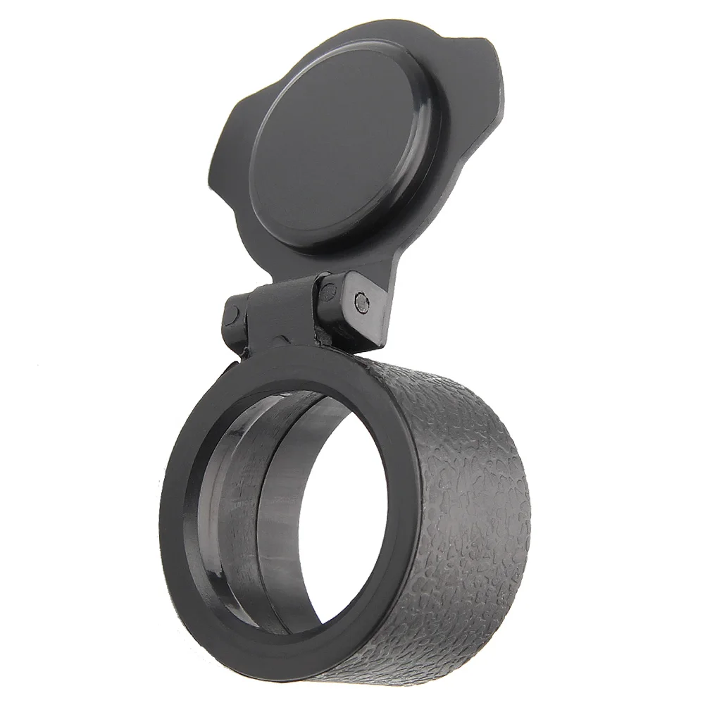 Dust-proof Lens Cover For Optical Sight 25.4mm to 53mm Inner Diamater Non-slip Eye Protect Objective Flip up Cap RL37-0042