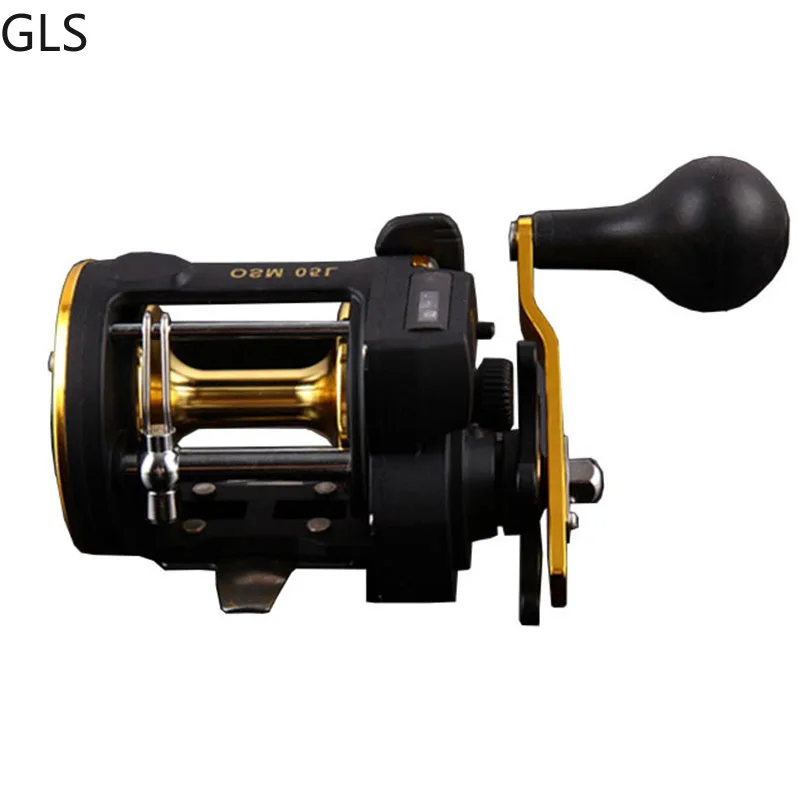 new-quality-with-electric-counter-fishing-reel-60-1-gear-ratio-baitcasting-reel-graphite-body-large-line-capacity-3bb-drum-reel