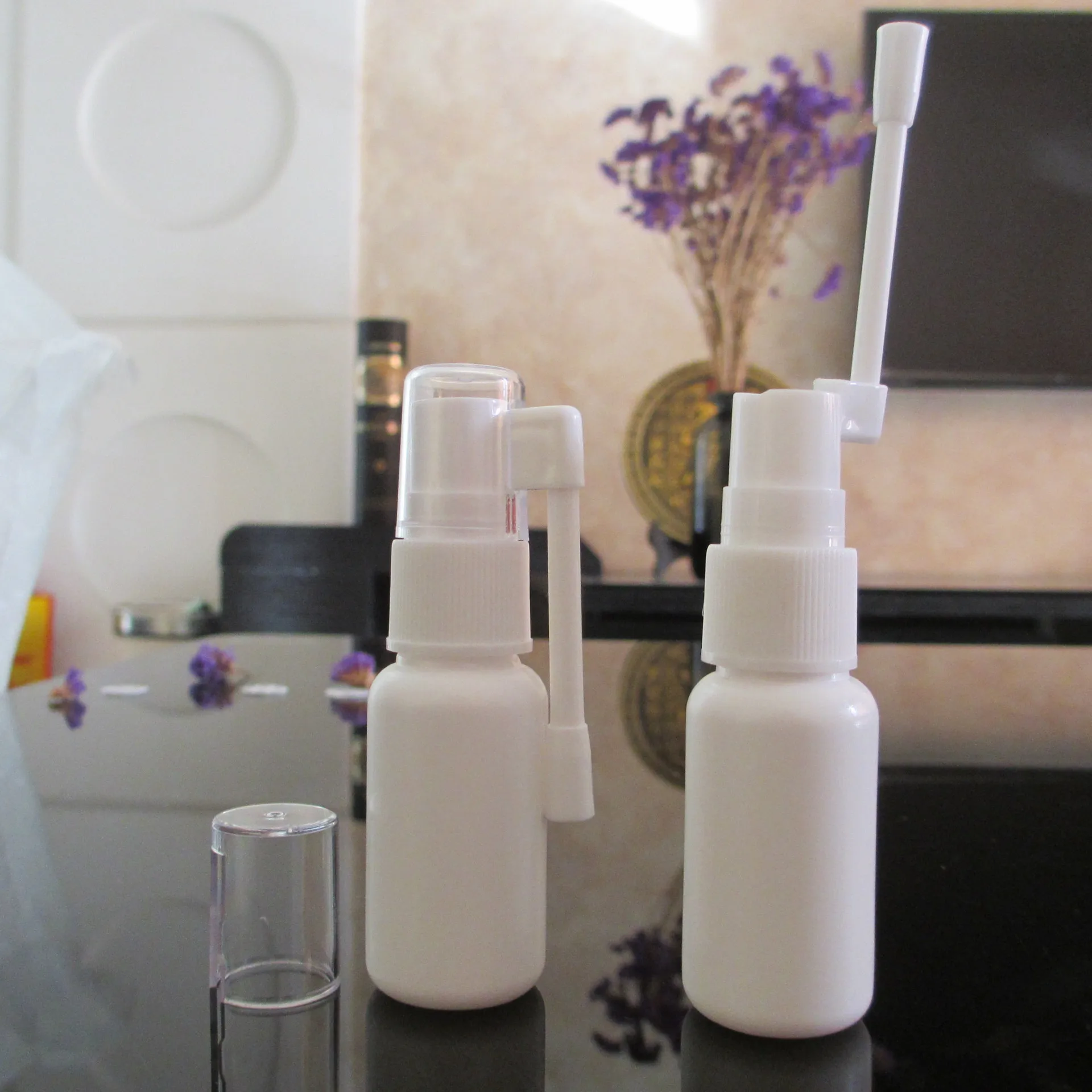 30 peças 10m15ml 20ml 30ml 50ml garrafas de rinite médica garrafa de spray de elefante de plástico garrafa de spray direto rotativa de 360 graus