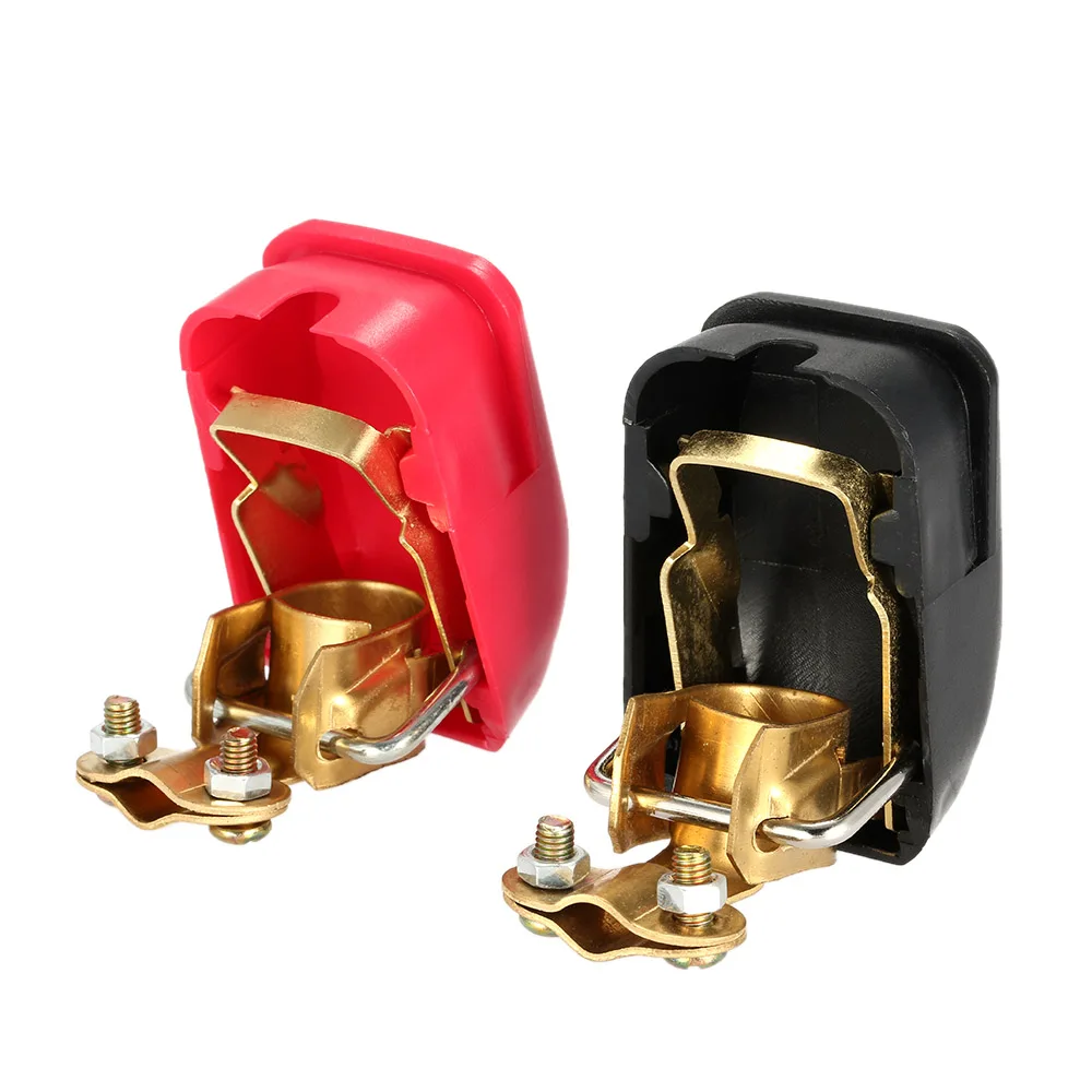 2PCS Auto Car 12V battery Terminal  Connector Switch Quick Release Connectors Battery Quick Disconnect Terminals