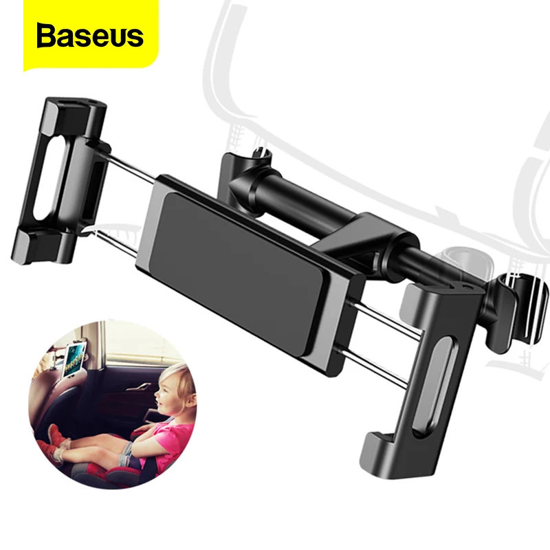 

Baseus Back seat Mount Tablet Car Holder For iPad Air Mini Pro 2018 2020 11 12.9 10.2 Backseat Car Phone Holder Stand For iPhone