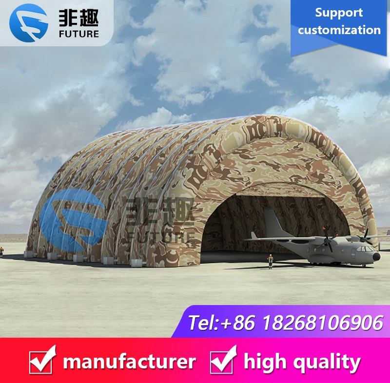 

Giant inflatable mobile portable hangar.inflatable warehouse building tent