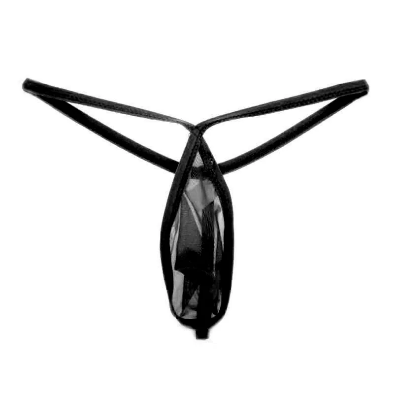 new Penis Pouch Translucent 2019 New Mens Jockstraps Thongs G Strings Mesh Sexy Men Underwear Gay Men Underwear Fashion Design