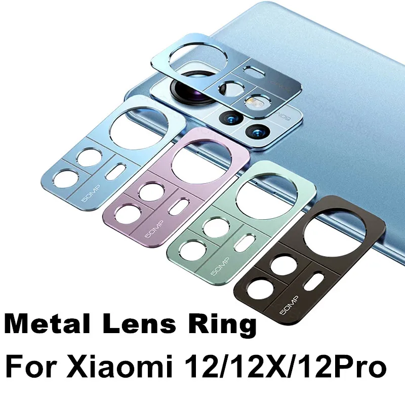 Metal Lens Cover For Xiaomi 12 Pro 13 Lite Camera Lens Protector Full Cover Aluminum Alloy Film For Xiaomi 13 Pro 12T Back Cover