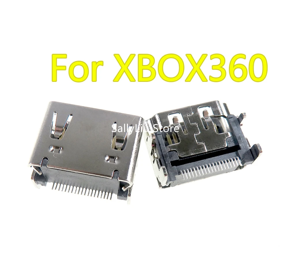 

50pcs High quality HDMI-compatible Port Socket Interface Connector for XBOX360 internal replacement